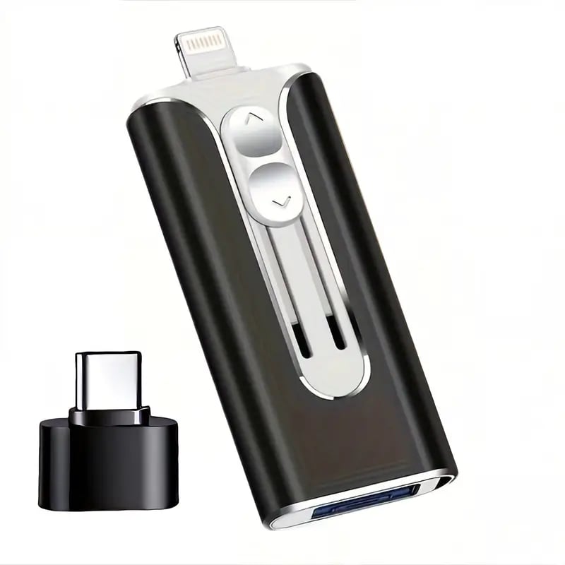 32~256GB Micro USB + 8-pinski + USB 3.0 4 v 1 U-disk za mobilni telefon in računalnik-SI