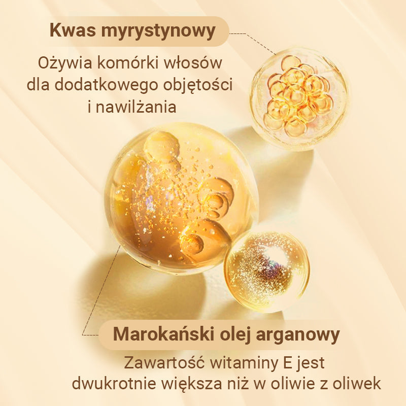 🎁Skrivna formula za krepitev temperamenta✨Dolgoobstojno oblikovanje Maroški volumen Vlažilna elastičnost-SI
