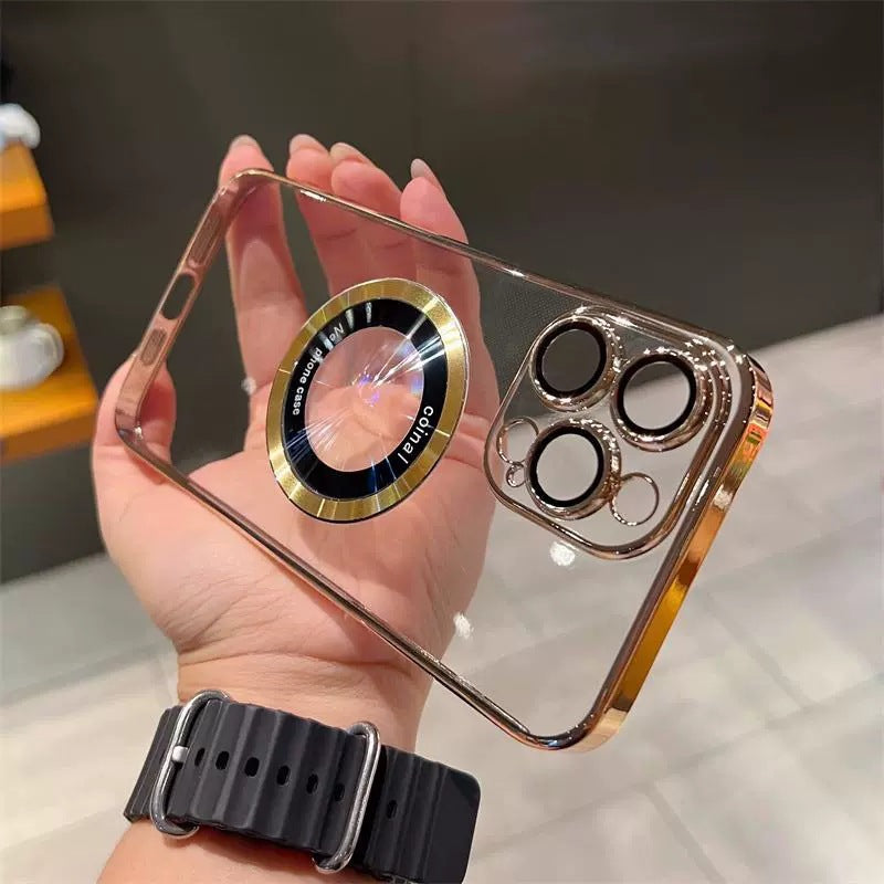 Διαφανής μαγνητική θήκη για iPhone