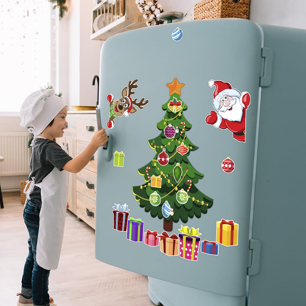 🎁🎅 Magnetna nalepka z božično tematiko🎄-SI