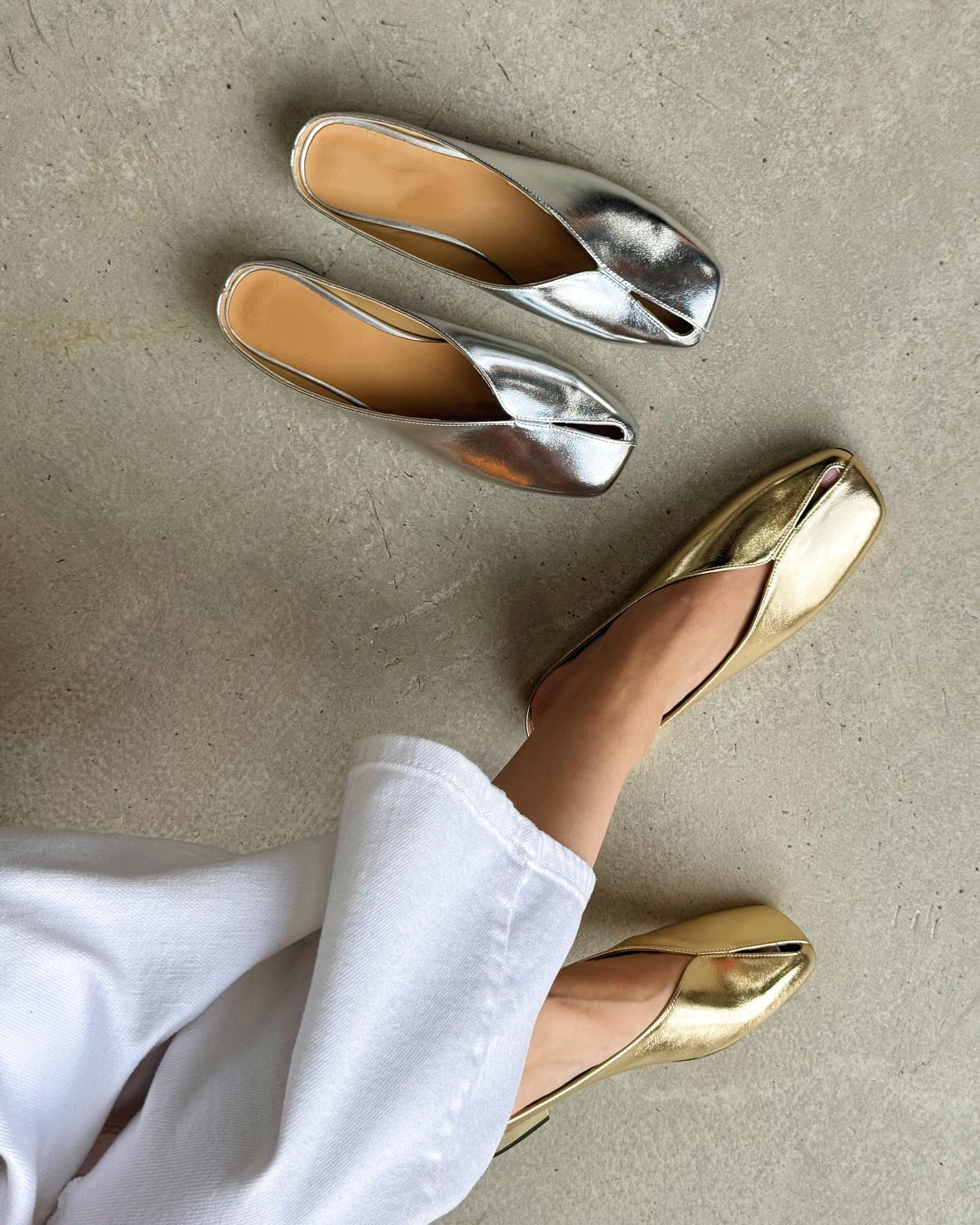 Poletni ženski sandali iz mehkega usnja, zračni in udobni-SI