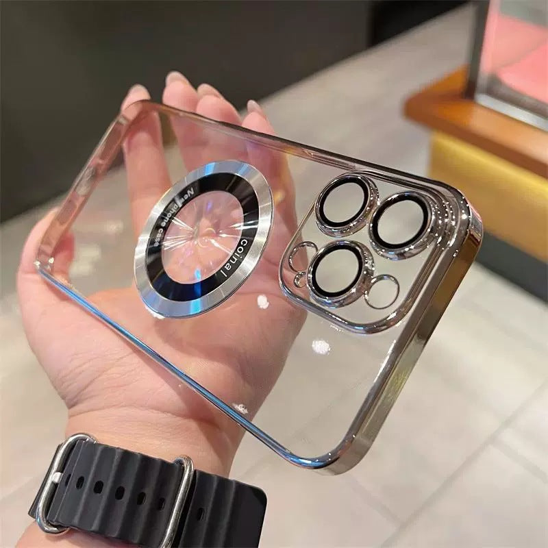 Διαφανής μαγνητική θήκη για iPhone
