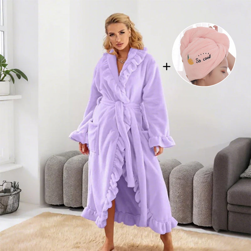 🧖 Mehak in puhast kopalni plašč - Material, prijazen do kože-SI