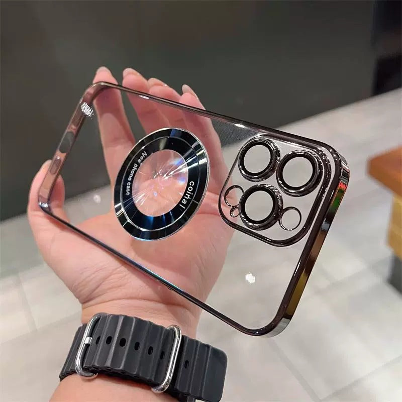 Διαφανής μαγνητική θήκη για iPhone