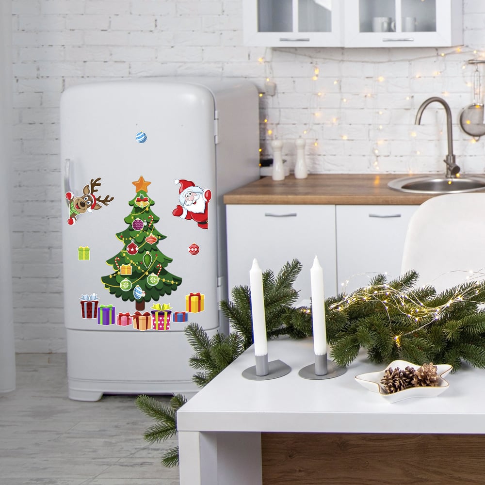 🎁🎅 Magnetna nalepka z božično tematiko🎄-SI