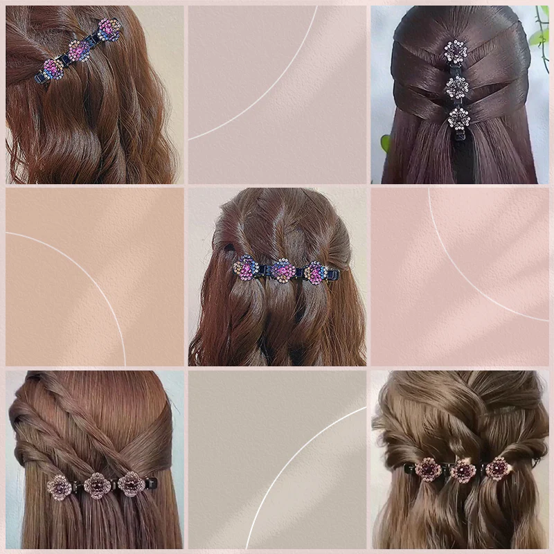 2024 m. Crystal Hair Clover (4 vnt.)