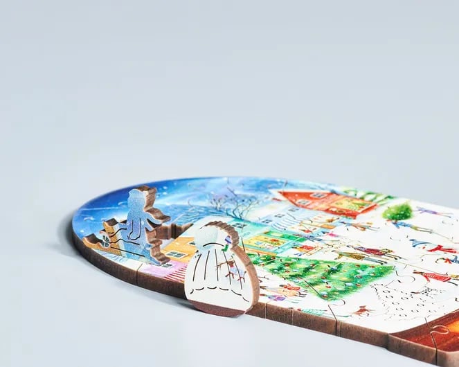 🏆Bliskavica razprodaja⚡ PRODANIH VEČ KOT 50.000! Skoraj razprodano – 💥🧩 24 dni božiča Adventni koledar Sestavljanka, najboljša darila-SI