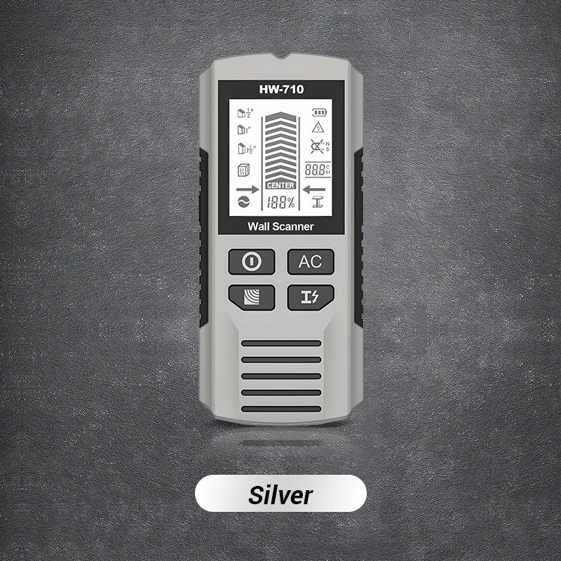 💯 Ανιχνευτής μετάλλων τοίχου πολλαπλών λειτουργιών 6 σε 1 με οθόνη LCD HD για φορητό υπολογιστή-GR