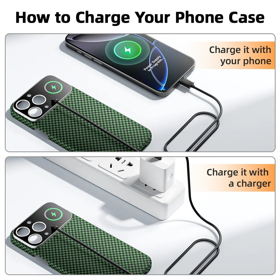 Global Limited Edition Magnetic Future Technology Pametni zaščitni ovitek (združljiv z iPhone 17–12)-SI