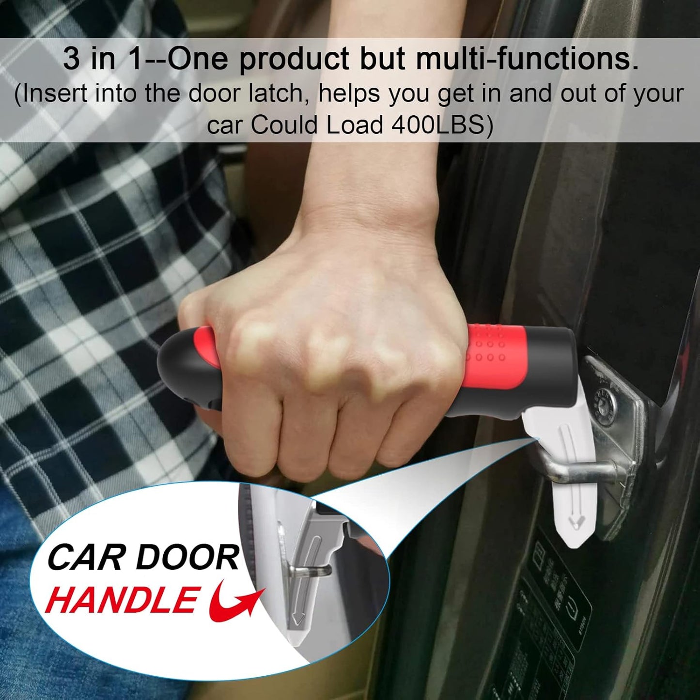 Auto Cane 3 in 1 – automobilio pagalbos ir evakuacijos įrankis-LT