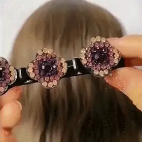 2024 m. Crystal Hair Clover (4 vnt.)