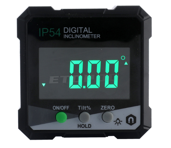 Pousbo® Mini LCD digitalni kotni inklinometer-SI