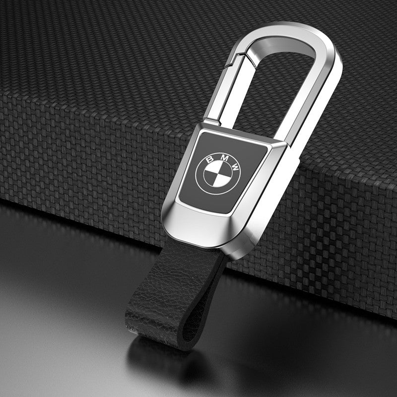 🎉Aukštos klasės natūralios odos automobilio raktų pakabukas-LT