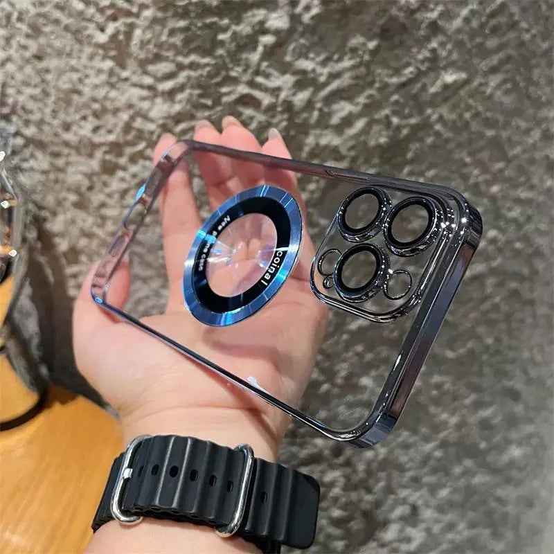 Διαφανής μαγνητική θήκη για iPhone