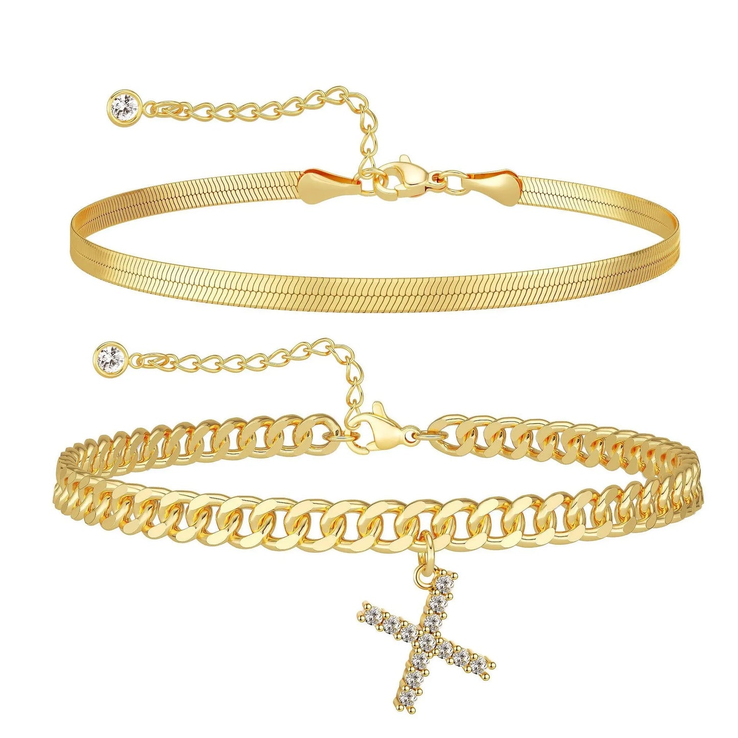 📿✨ Ogrlica s črkami - vodoodporna, hipoalergena, popolno darilo!-SI