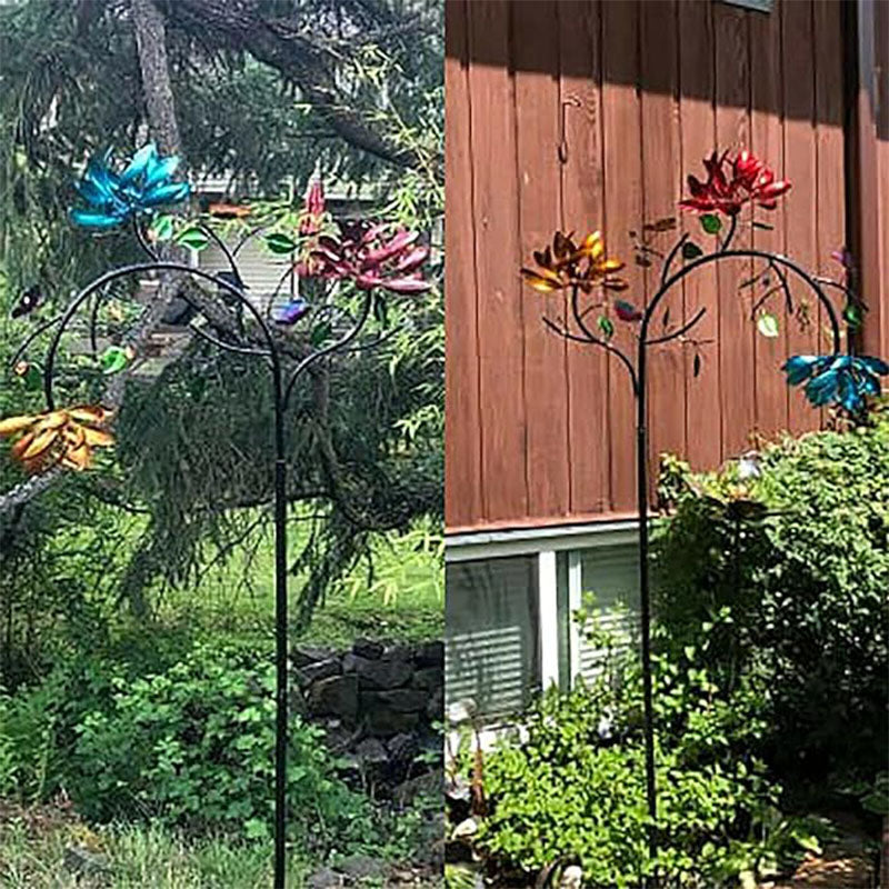 🎁2025 m. karštas išpardavimas🎁💥- Gražus vasaros margaspalvių gėlių vėjo suktukas-LT