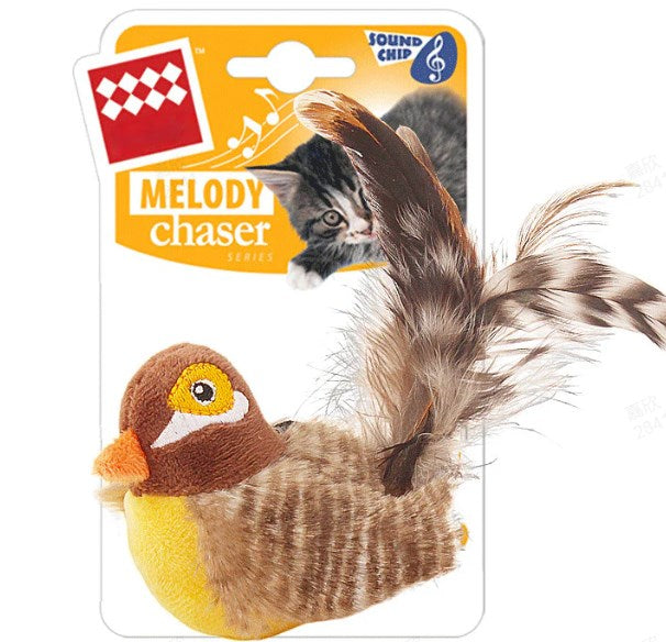 🐱 POSODOBLJENA IGRAČA ZA MAČKE Z LIČCI🐦-SI