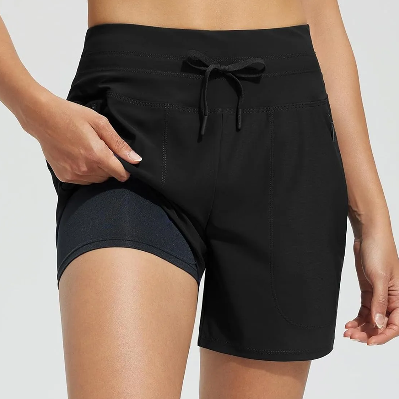 🔥🩳【S-3XL】Ženske športne kratke hlače z žepi-SI
