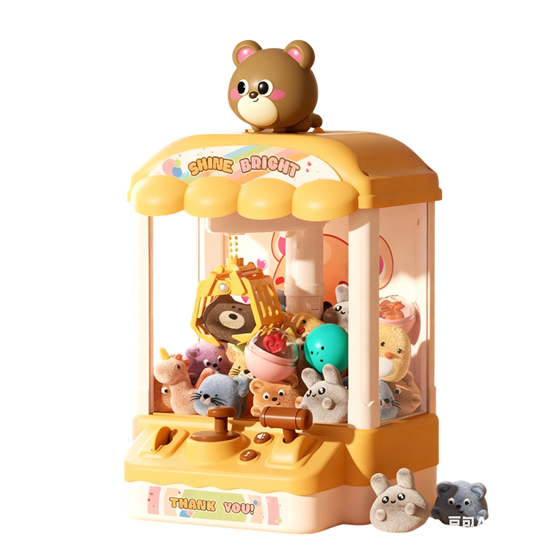 🎮 Otroški ljubki strojček za palčke z živalmi, punčkami in kapsulami | Zabava za vso družino! 🐻✨-SI