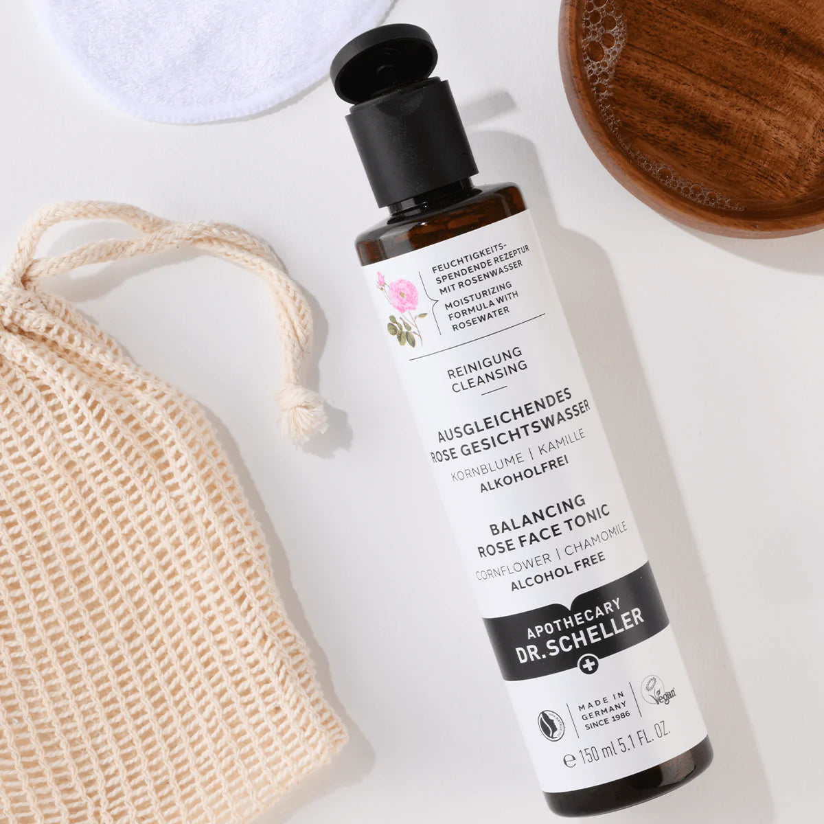 Nežen tonik z vrtnico