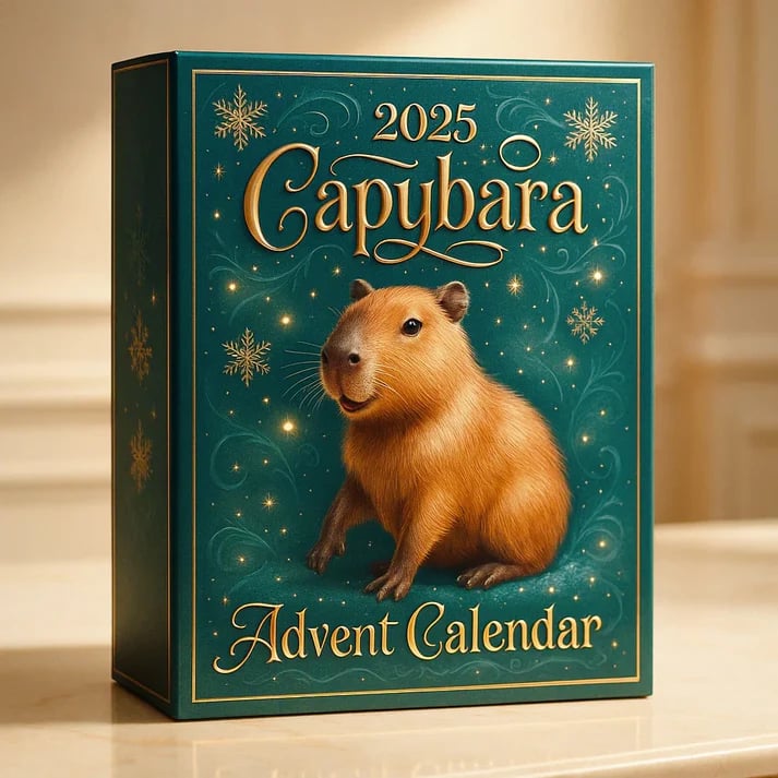 🎄Capybara adventni koledar 2025-SI