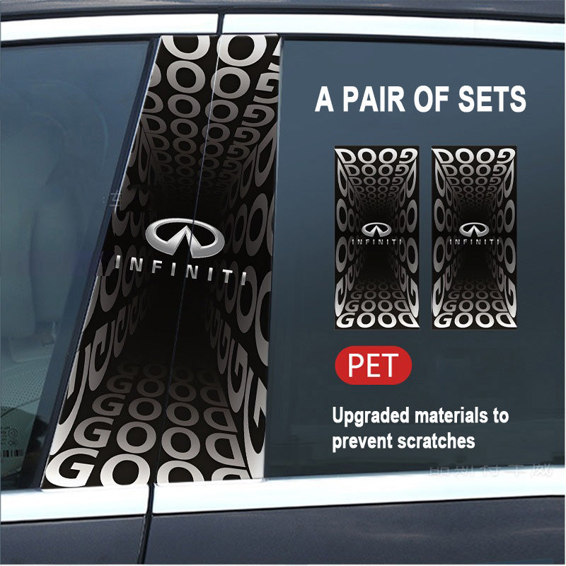 🔥Razprodaja🔥2025 Avtomobilska kreativna HD zaščitna folija za modifikacijo B-stebrička (2 kosa)-SI