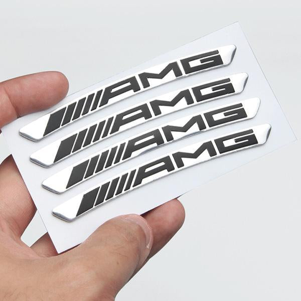 Karštas išpardavimas ✨50% nuolaida ✨3D metalinio ratlankio lipdukas su asmenybe (4 vnt.)-LT