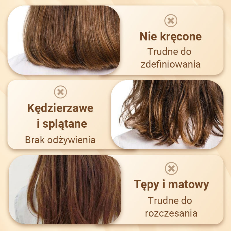 🎁Skrivna formula za krepitev temperamenta✨Dolgoobstojno oblikovanje Maroški volumen Vlažilna elastičnost-SI
