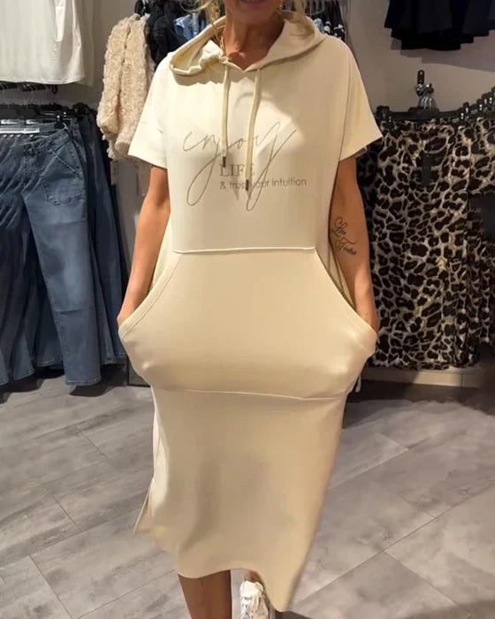 💥🔥👗[S-5XL]Nova poletna obleka s puloverjem v ohlapnem, udobnem in zračnem slogu za leto 2025-SI