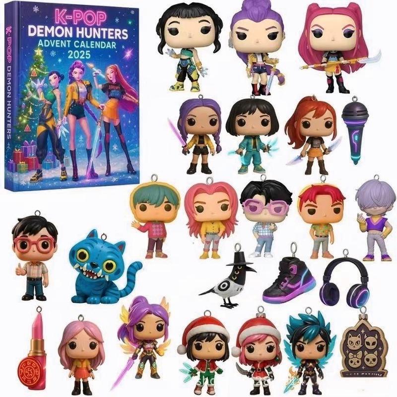 K-pop adventni koledar lovcev na demone-SI