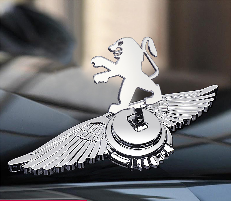 Logotip pokrova motorja za dekoracijo avtomobila-SI