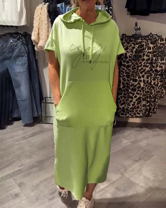 💥🔥👗[S-5XL]Nova poletna obleka s puloverjem v ohlapnem, udobnem in zračnem slogu za leto 2025-SI