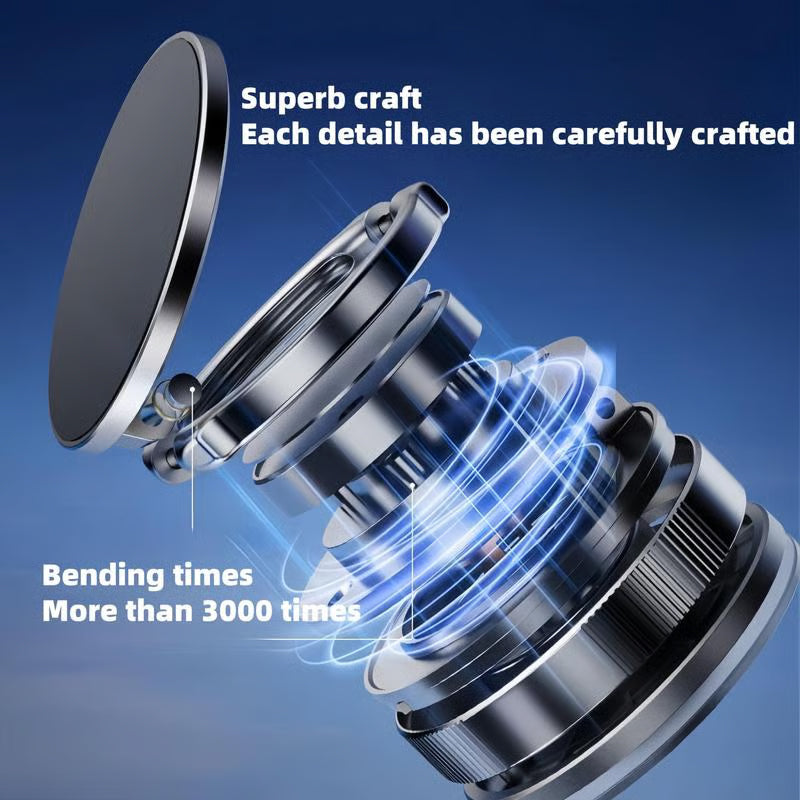 🔥Pirk daugiau, sutaupyk daugiau🔄360° reguliuojamas magnetinis vakuuminis telefono laikiklis📱🚗-LT