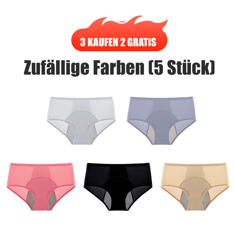 (L-8XL)🌸Kupite 2, dobite 1 gratis🔥Žensko spodnje perilo z visokim pasom, ki ne prepušča vode👙-SI