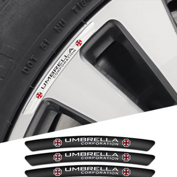 Karštas išpardavimas ✨50% nuolaida ✨3D metalinio ratlankio lipdukas su asmenybe (4 vnt.)-LT