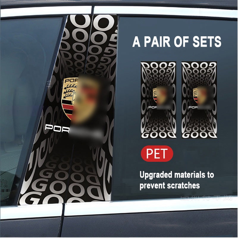 🔥Razprodaja🔥2025 Avtomobilska kreativna HD zaščitna folija za modifikacijo B-stebrička (2 kosa)-SI