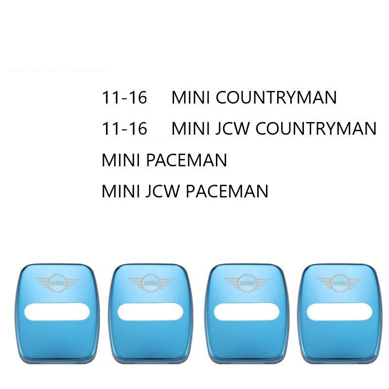 Karštas išpardavimas ✨50% nuolaida ✨Nerūdijančio plieno antikorozinis automobilio durelių spynos apsauginis dangtelis 🔥4 vnt. 🔥-LT