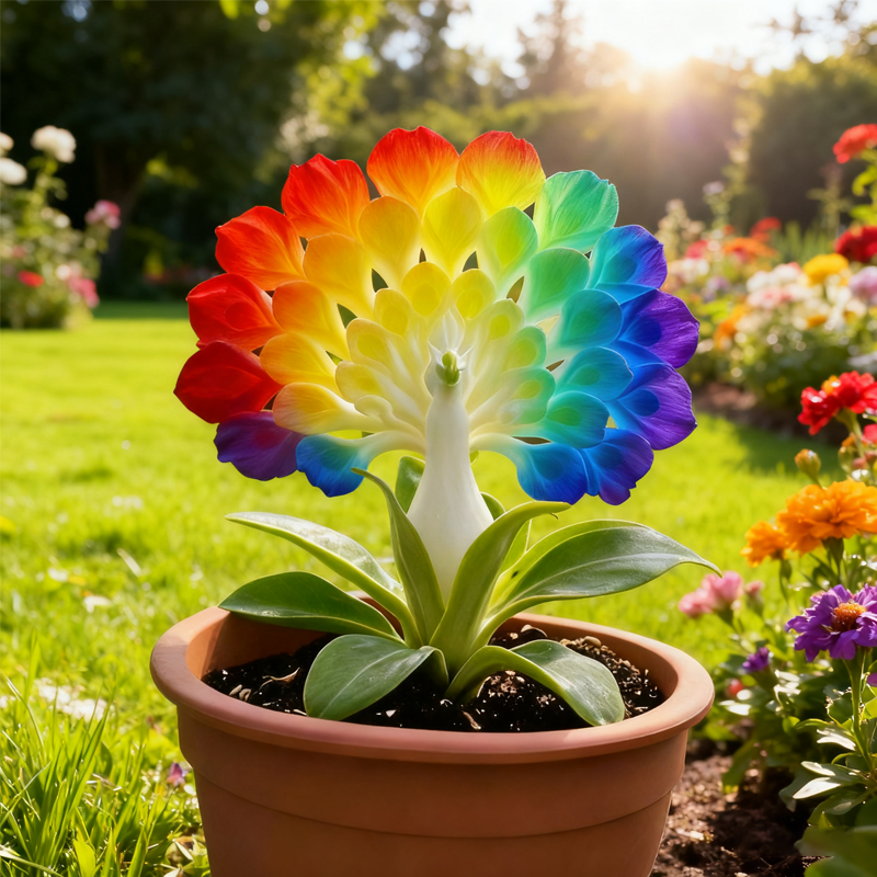 💠 »Kraljica dišečih cvetov – čebulice orhidej Peacock za pravi vrtni luksuz«-SI