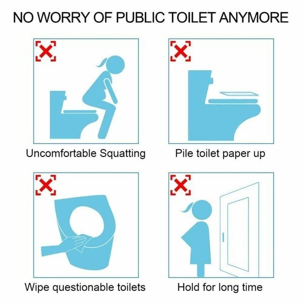 🛡️ Za vaše zdravje! 🌿 Biorazgradljiva plastična zaščita za straniščno desko za enkratno uporabo 🥰-SI