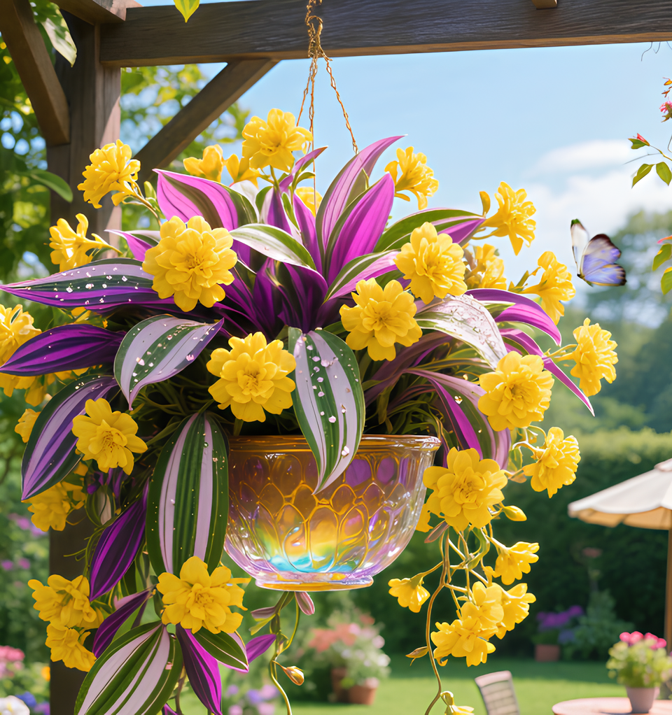 🌼 Dišeče čebulice rastline zlati velikanski pajek-SI