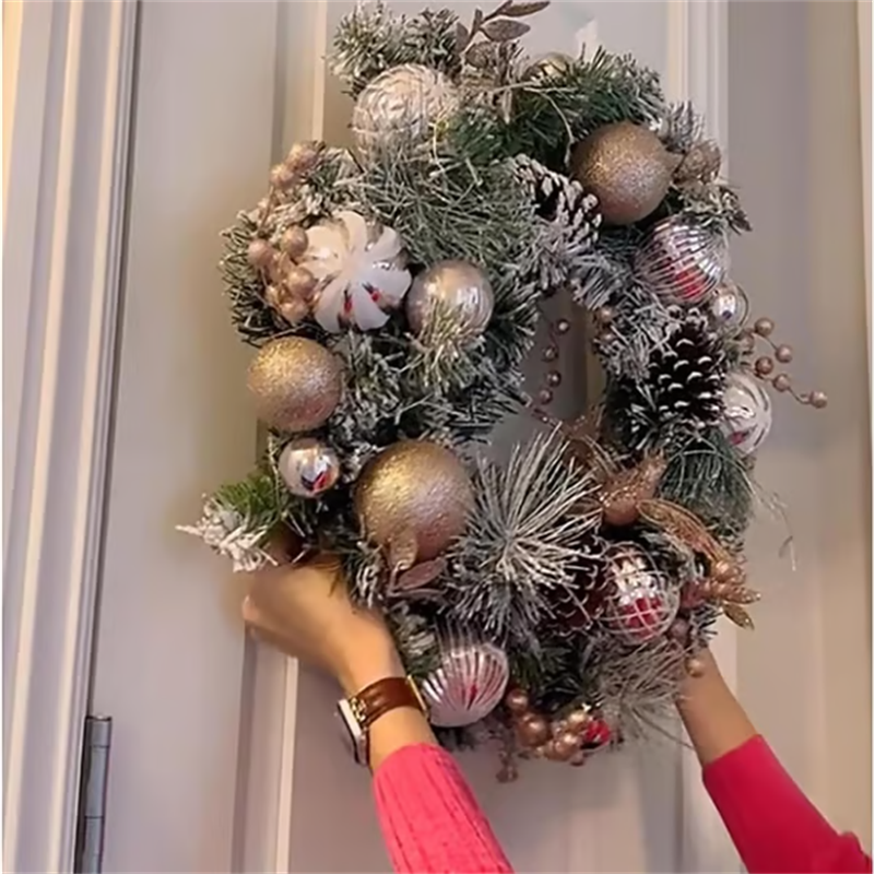 🏠Prisesek iz nerjavečega jekla za božične vence-SI