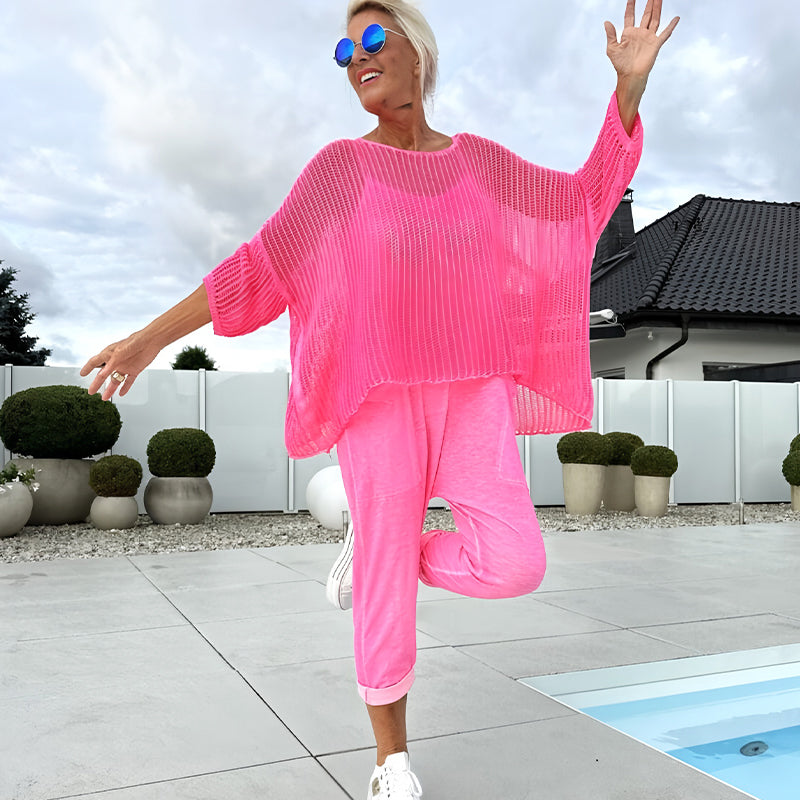 🌸Ženski kombinezon + votel casual top-SI