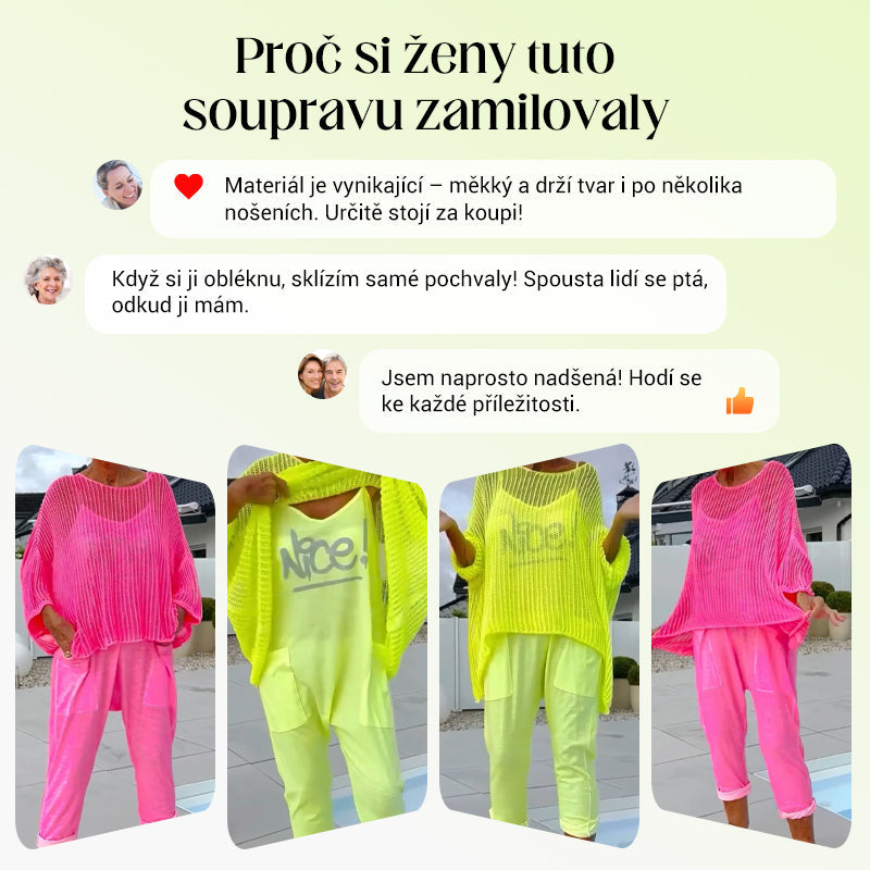 🌸Ženski kombinezon + votel casual top-SI