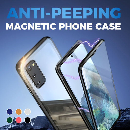 💥Etui magnetyczne z hartowanego szkła, dwustronne, do telefonów Samsung serii S23-S25-SI