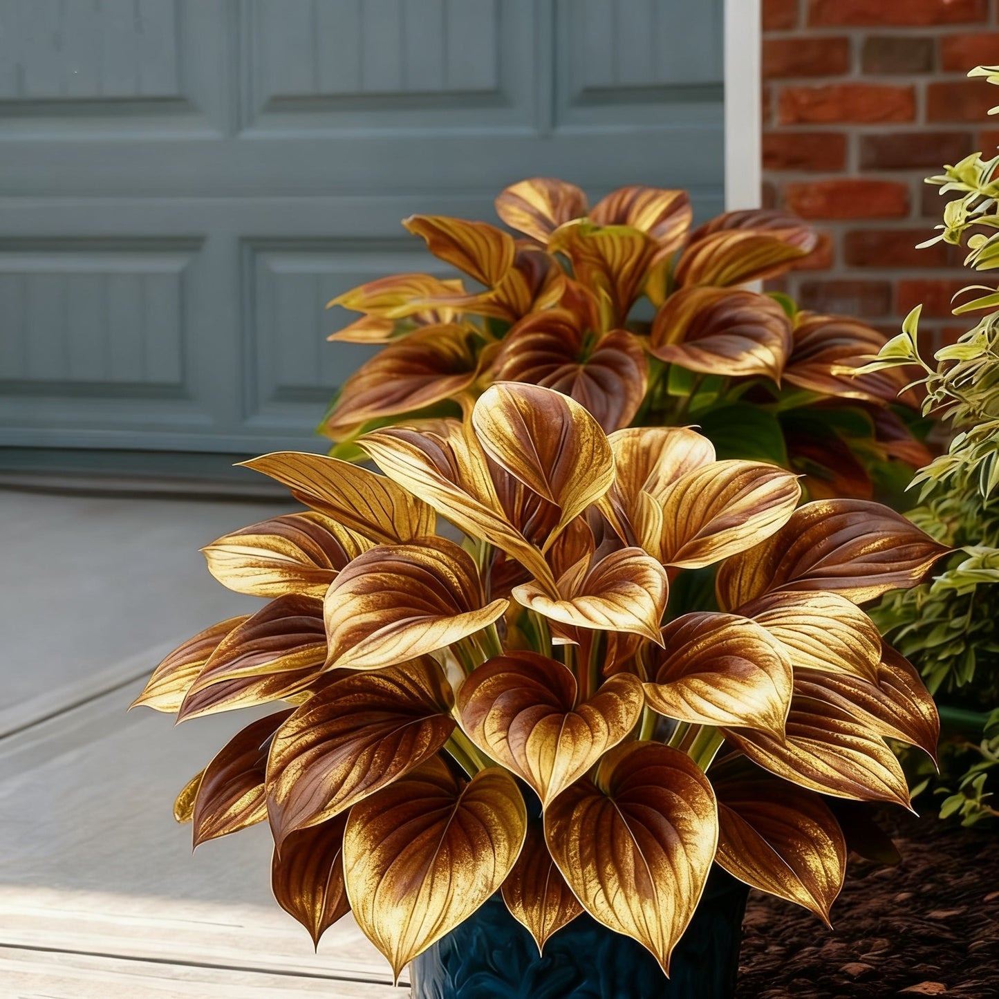 🌈🔥 Hoste z mavričnim plamenom v omejeni izdaji - redko večbarvno listje, ekskluzivno v naši trgovini 🌸-SI