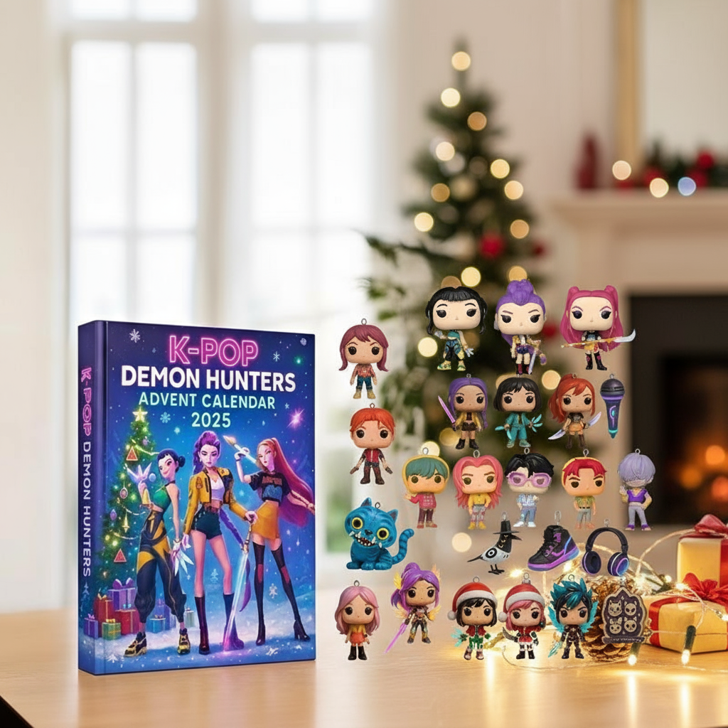 K-pop adventni koledar lovcev na demone-SI