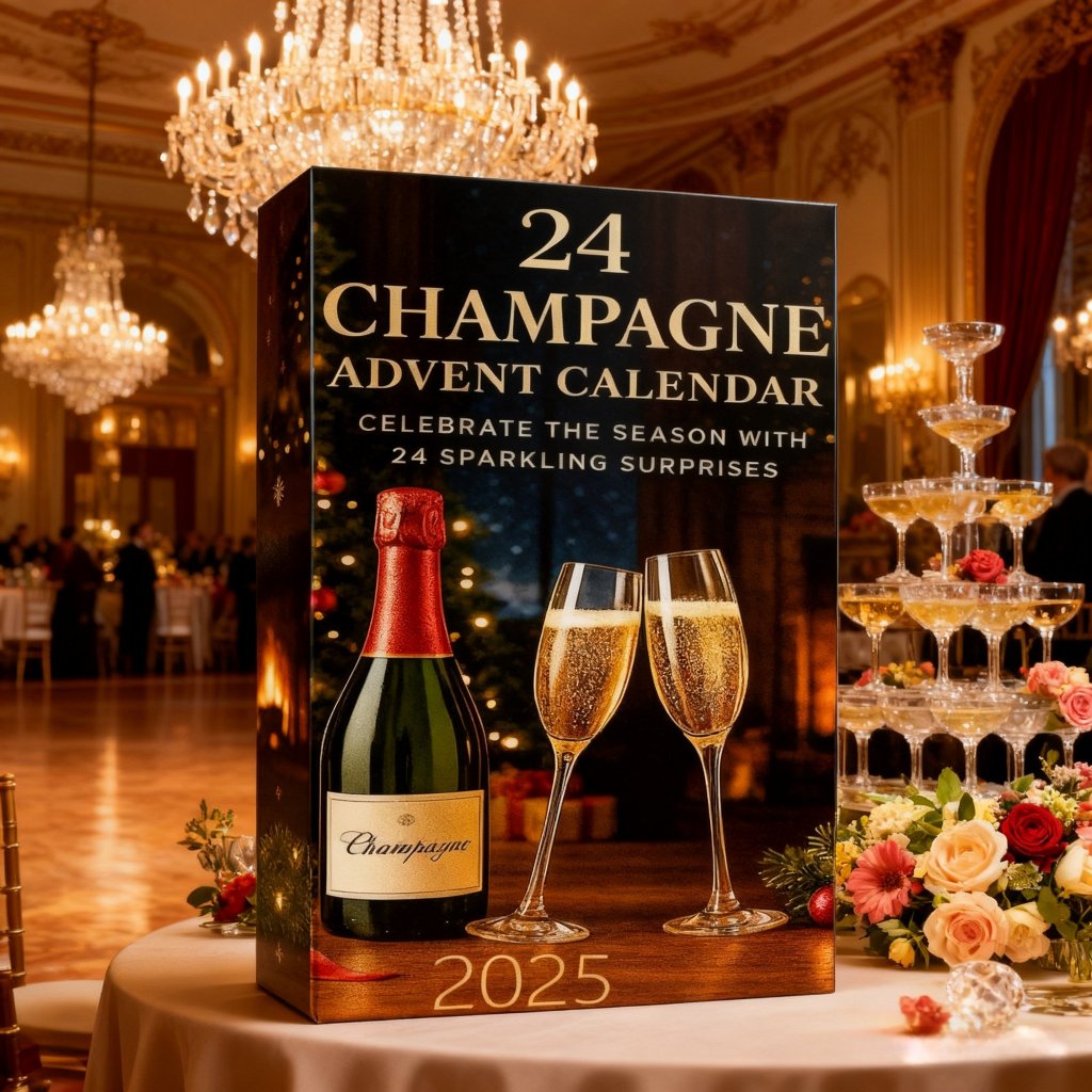 🔥Paskutinė 50 % nuolaidos diena - 🥂Šampano Advento kalendorius 2026🎄-LT