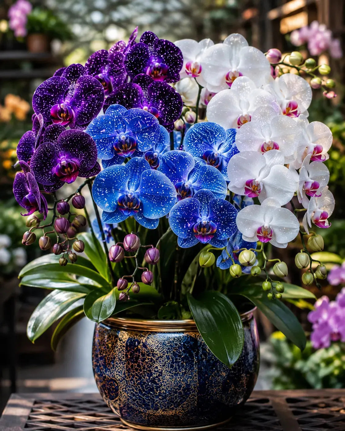 🌌 Rare Galaxy Orchid Bulbs – Stunning Starry Blooms for Your Garden