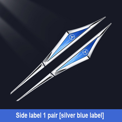 Kreativne pocinkane kovinske nalepke za avto ✨2 kosa✨-SI