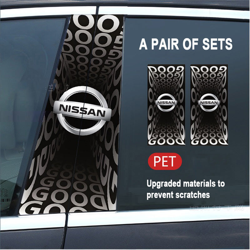 🔥Razprodaja🔥2025 Avtomobilska kreativna HD zaščitna folija za modifikacijo B-stebrička (2 kosa)-SI